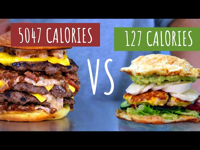 TRIPLE THREAT Showdown: HEALTHIEST Burger vs Bacon Beast!