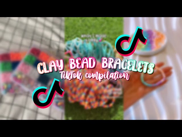 Clay Bead Bracelets! ✨ || TikTok Compilation 💓