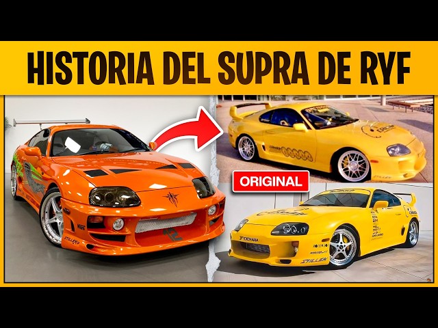 TODO sobre el TOYOTA SUPRA MK4 de RAPIDO y FURIOSO. Te Sorprenderá muchos DATOS de este SUPRA 🔰