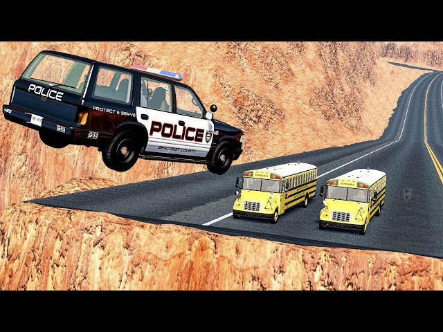 Jumping Crash And Falling Cars - Grand Canyon Map | BeamNG Drive Gameplay #24 | Live Stream