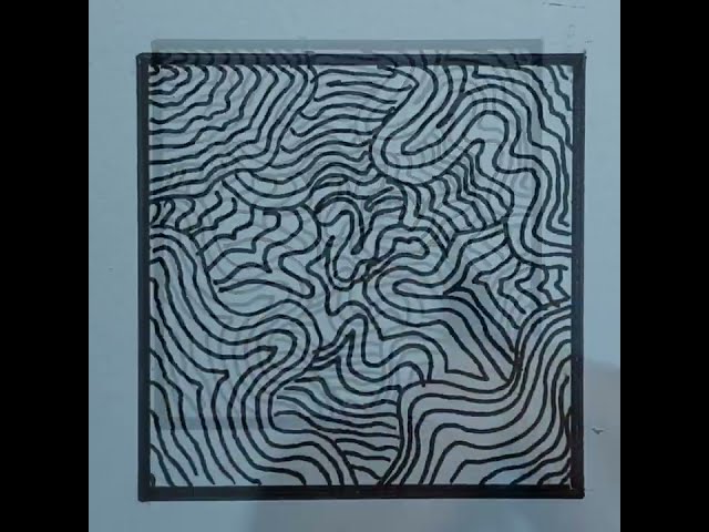 how to draw optical illusion very easy step by step