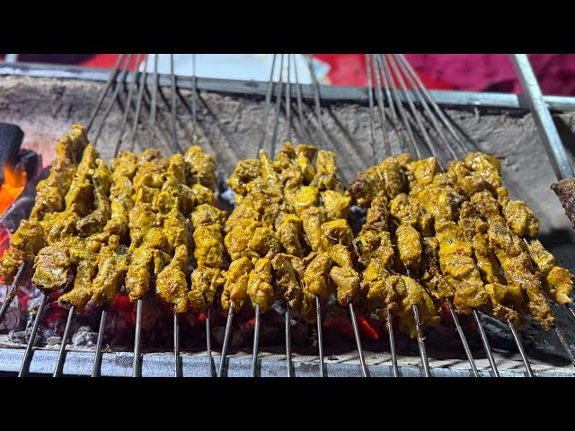 Street Style Chicken Tikka Boti & Seekh Kabab - The Ultimate BBQ Feast!