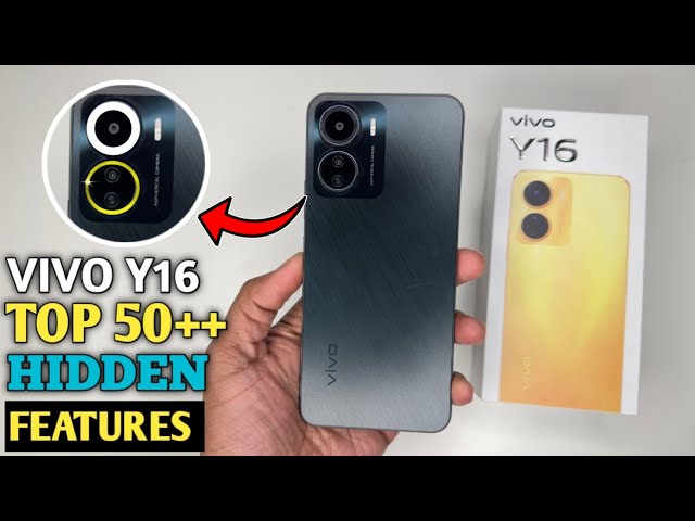 Vivo Y16 Top 50++ Hidden Features | Vivo Y16 Tips & Tricks | Vivo Y16 Steller Black