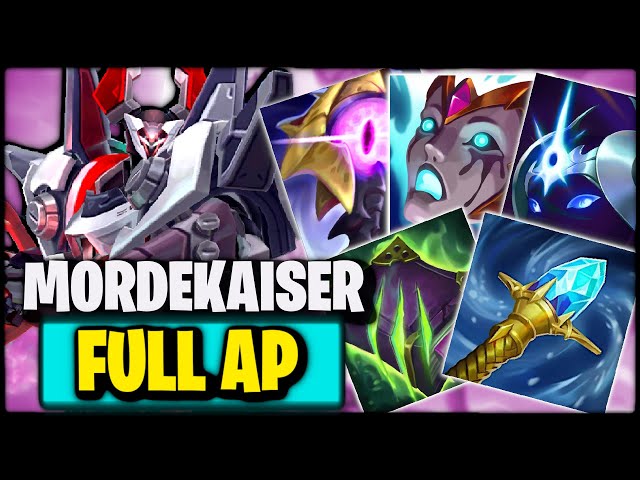 TESTANDO O MORDEKAISER FULL AP, MORDEKAISER VS GAREN | League of Legends |