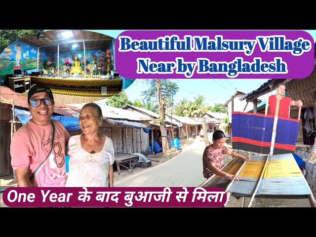 Beautiful Malsury Village 🇮🇳Near by Bangladesh🇧🇩 || बांग्लादेश के पास खूबसूरत मालसूरी गांव, Mizoram