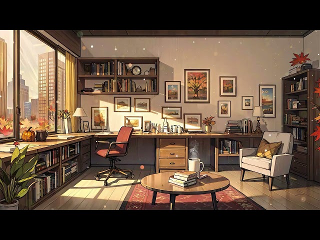 Productivity Boost 📖 Lofi Study Music for Deep Concentration ~ Lofi Study Room [study/work/relax]