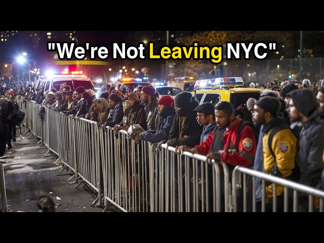 Migrant Protestors Storm NYC... As Trump Plans Deportations