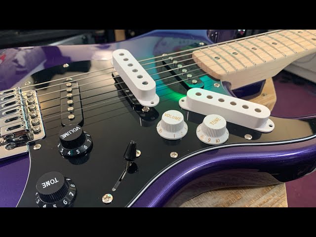 How to change a scratch plate and pickup covers