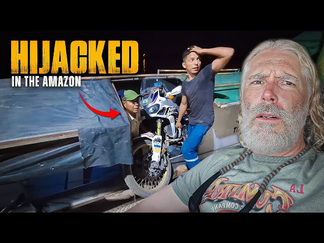 Our Motorcycle was Hijacked while Attempting to Cross Amazon... (S4:E15) #motovlog