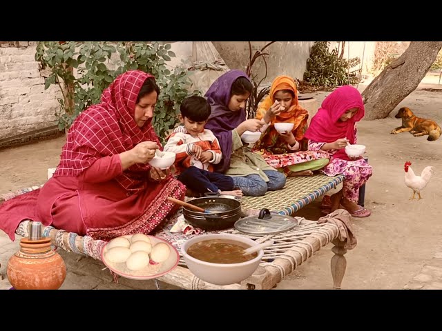 Village Living Life | Traditional Desi Chicken Soup | Homemade special soup | Village Sham