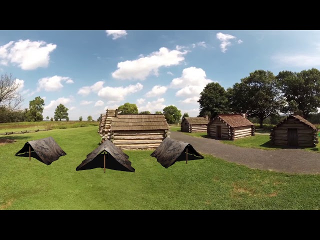 Hut Approach With Tents, Using Cinema 4D