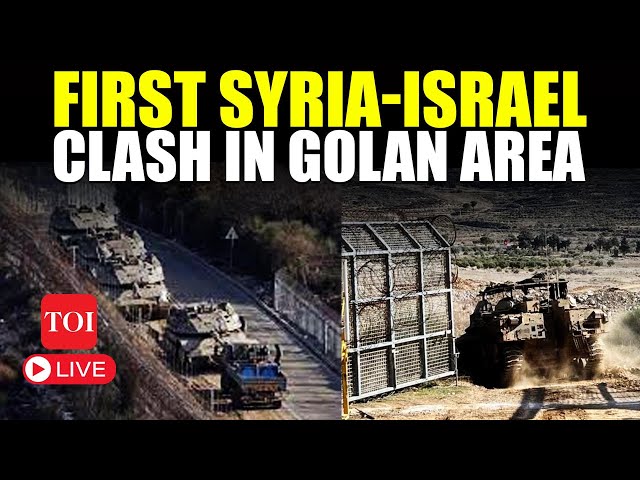 LIVE | 'Get Out IDF': Syrians Revolt, Clash With 'Israeli Occupiers' In Golan Area | Watch