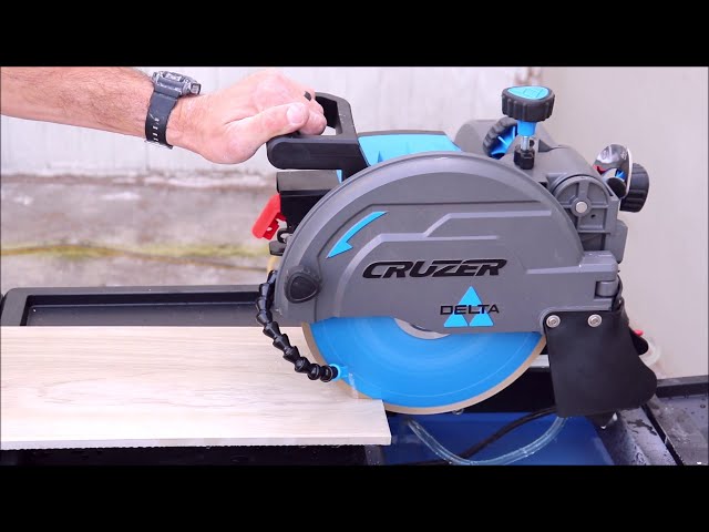 Delta Cruzer 10" Tile Saw Full Review