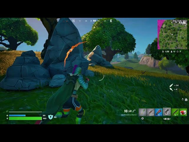 Lizard Man makes Silver II in Fortnite OG (zero build)