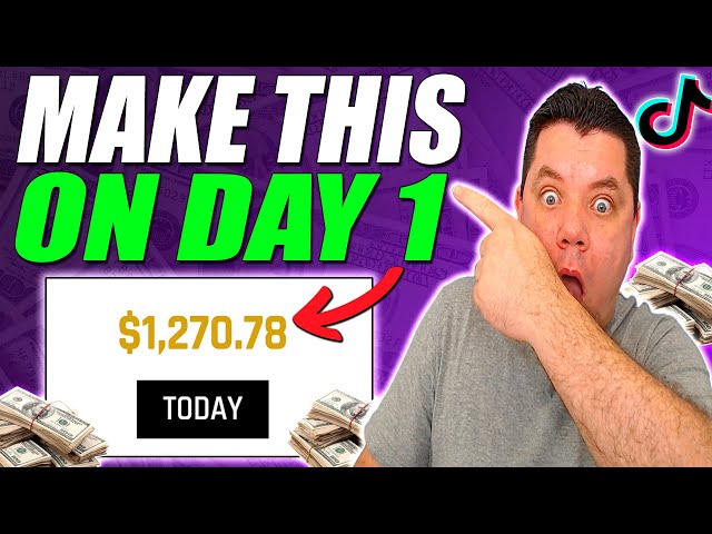 How To Make Money On TikTok Affiliate Marketing ($1,000+ ON DAY ONE) Step By Step