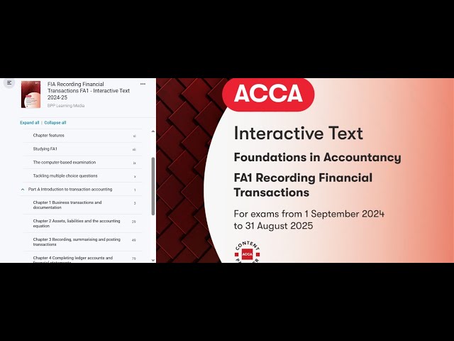 ACCA FIA FA1: Lesson4 Chapter3 Computerized Accounting Systems: Key Features and Business Essentials