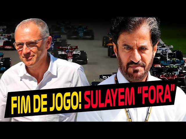 F1 MANAGES TO "TAKE" SULAYEM OUT OF THE CATEGORY AND MUST RULE EVERYTHING ALONE