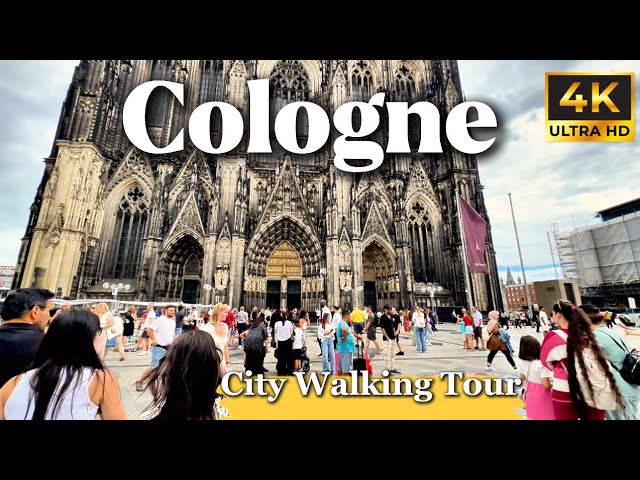 4K Ultra HD Walking Tour in Cologne | Cologne City Guide, Historical Sites, and Best Attractions