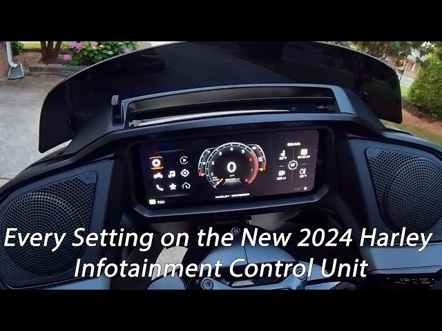 Everything you want to know about the 2024 Harley Davidson Infotainment Control Unit