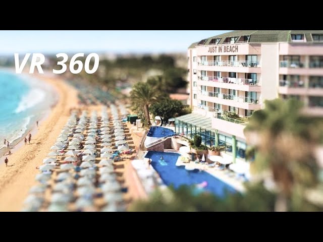 🇹🇷 VR 360 ASKA JUST In BEACH HOTEL 🌊 AVSALLAR BEACH WALK🌞 ALANYA【4K】🏝🏖🔥😍