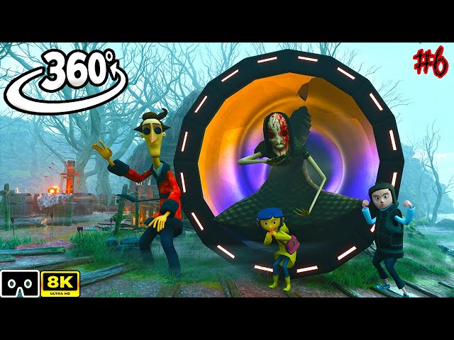 360° CORALINE | Dark Truth of Beldam’s Other World #6 | Scary VR 360º 8K Animation Film