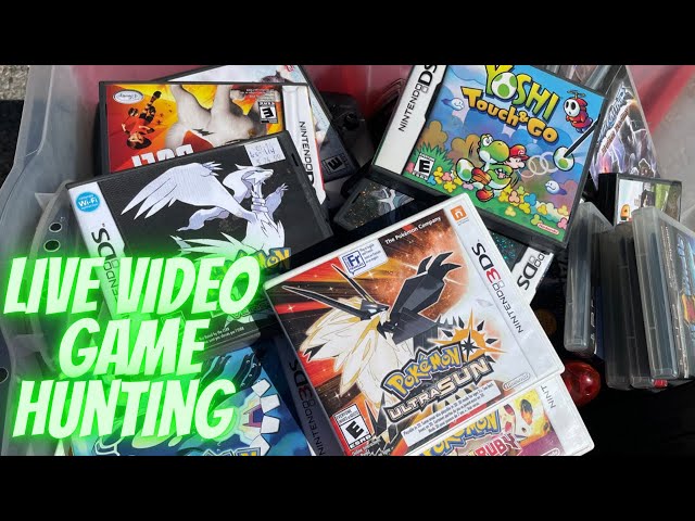 I BOUGHT THEIR VIDEO GAME COLLECTION?!?/ Live Video Game Hunting