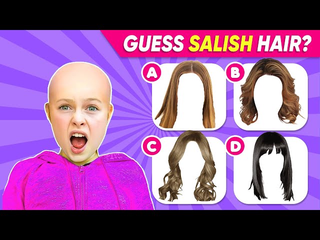 Salish Matter Quiz Challenge | Guess Youtuber Song #salishmatter #nalish #guess 🥰