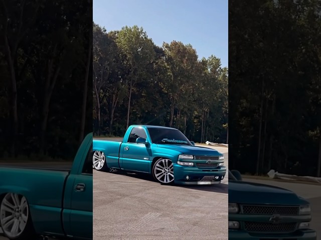 NBS Chevy Silverado Dropped On 24s Rips