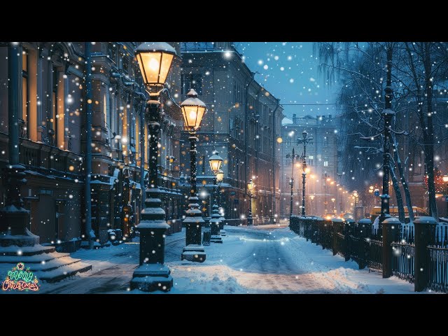 Cozy Country Christmas | 1 Hrs of Festive Music and Snowy Scenes for Relaxation and Harmony