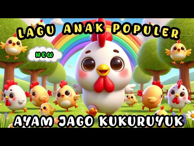 Ayam Jago Kukuruyuk - Labubu - Anak Ayam Piyik - Tek Kotek - Cit Cit Cuit Balonku dan Lainnya