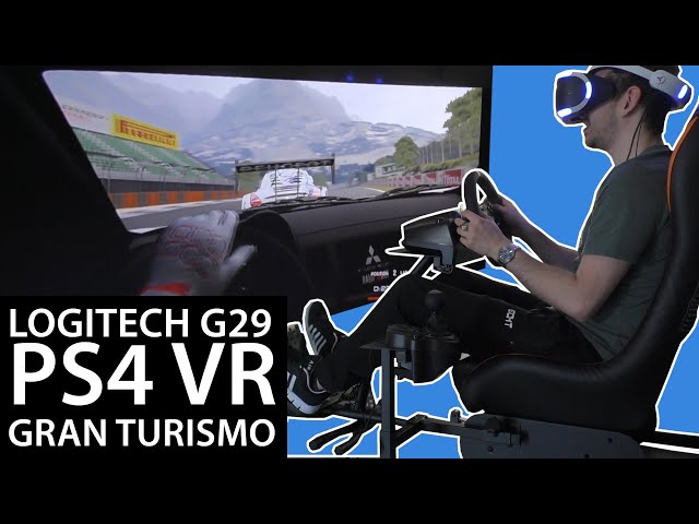 Logitech G29 Racing Wheel PS4 VR Gran Turismo Sport Review