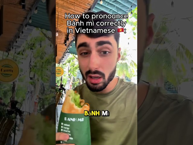 How to Say Banh Mi 🇻🇳😳