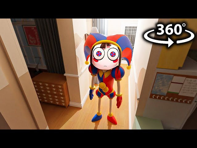 360° Pomni Breaks into Your House!