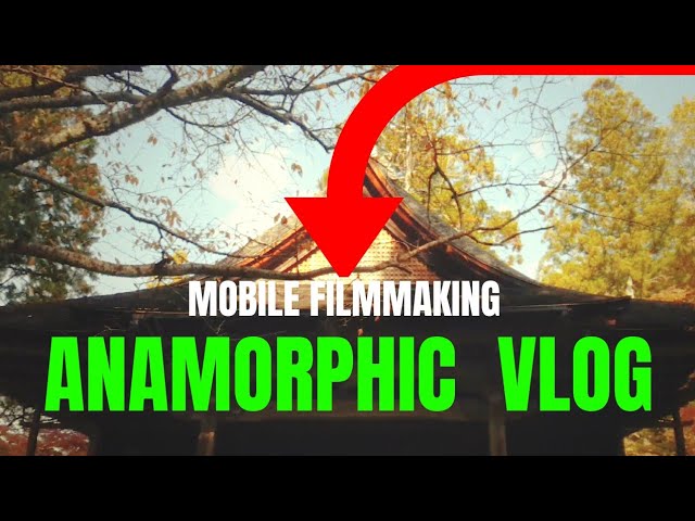 Mobile Filmmaking Anamorphic Vlog | Filmic Pro & Zhiyun Crane M2