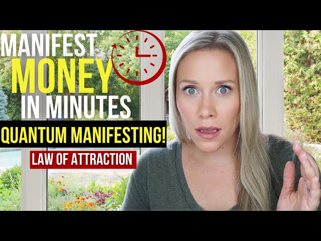 Quantum Manifesting Technique to Manifest Money FAST | LAW OF ATTRACTION