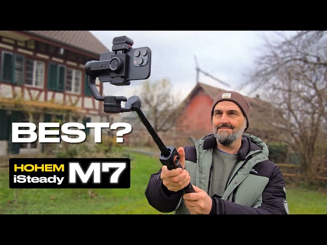 Hohem iSteady M7 vs Zhiyun Smooth 5 - FeiyuTech Scorp Mini P - DJI Osmo Mobile 6 - Insta360 Flow Pro