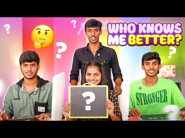 The Ultimate Challenge: Who Knows Me Better? 😮 Niyaz Shock😮#challenge #comedy #nrfm