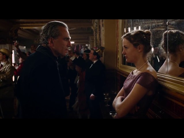 Phantom Thread scene (New year's eve party)