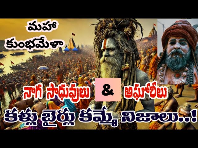 Difference between Naga Sadhu and Aghori/Explain in Telugu/what is Kumbhamela in Telugu