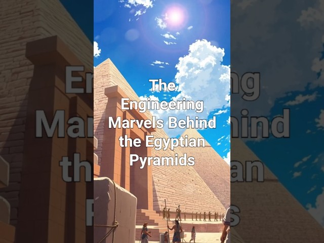 The Engineering Marvels Behind the Egyptian Pyramid