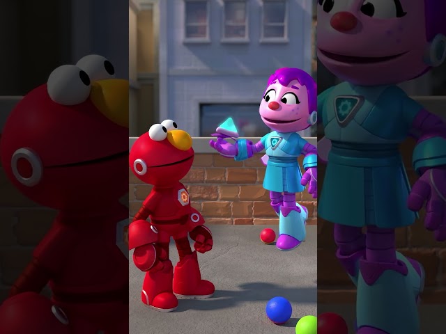 Play Ball with Mecha Elmo! #sesamestreet