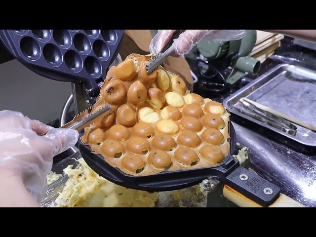 Egg Waffle - China street food