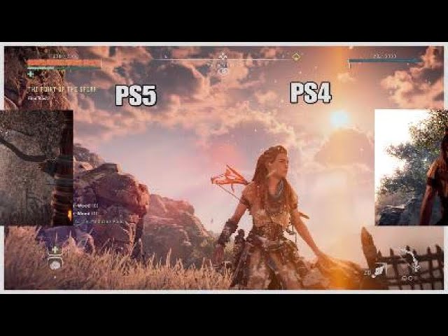 Horizon Zero Dawn Remastered Side By Side Comparison 4K HDR