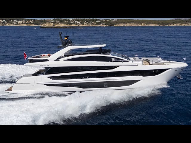 Pearl 82 Super Yacht Walkthrough | Inside NEW €6,000,000 MINI SUPERYACHT