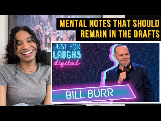 Bill Burr on What separates me from psychos (Thoughts +Reaction )