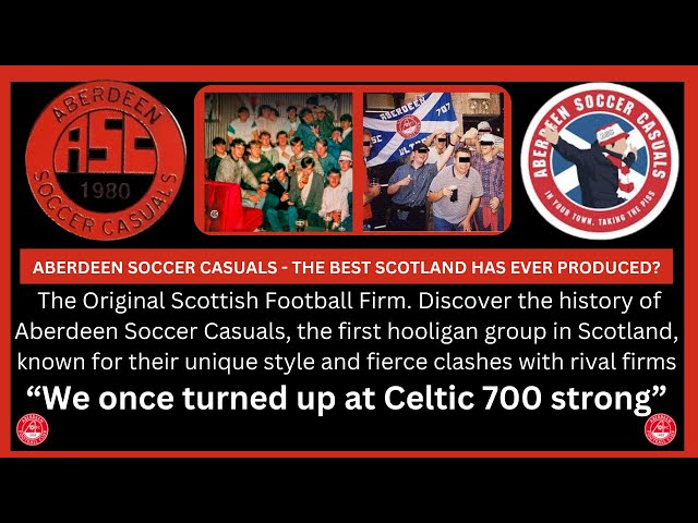 Scotland's FIRST Football Casual Firm: The Aberdeen Soccer Casuals