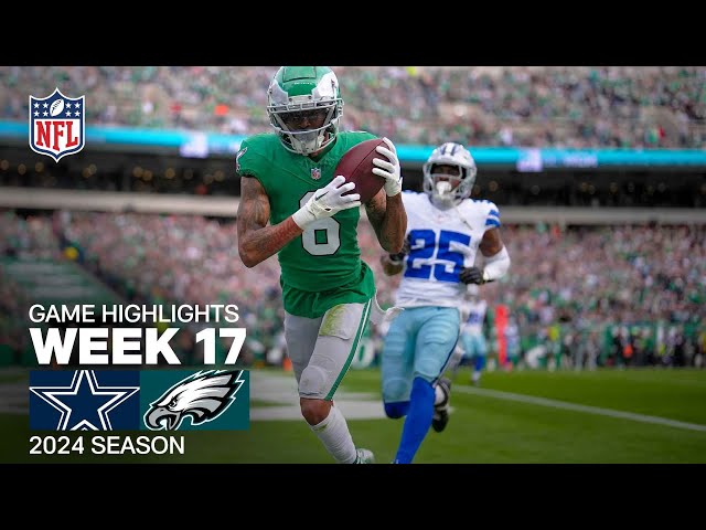 Dallas Cowboys vs. Philadelphia Eagles Game Highlights | 2024 Week 17