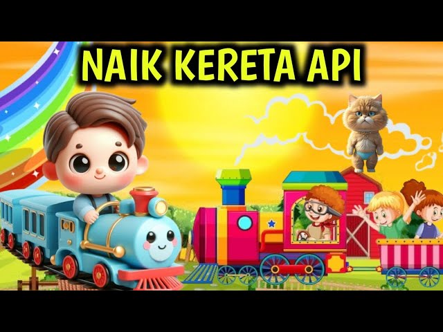 naik kereta api- balonku ada lima | lagu cicak dinding-kumpulan lagu balita//lagu terpopuler