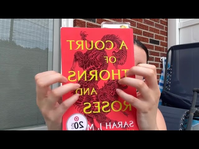 ASMR book club outside!! (roleplay)