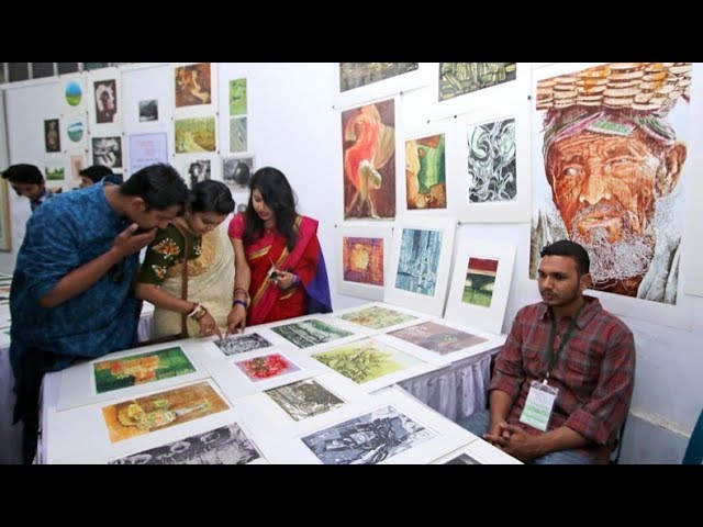 Kibria International Print Fair 2019 ll Faculty of Fine Arts, University of Dhaka